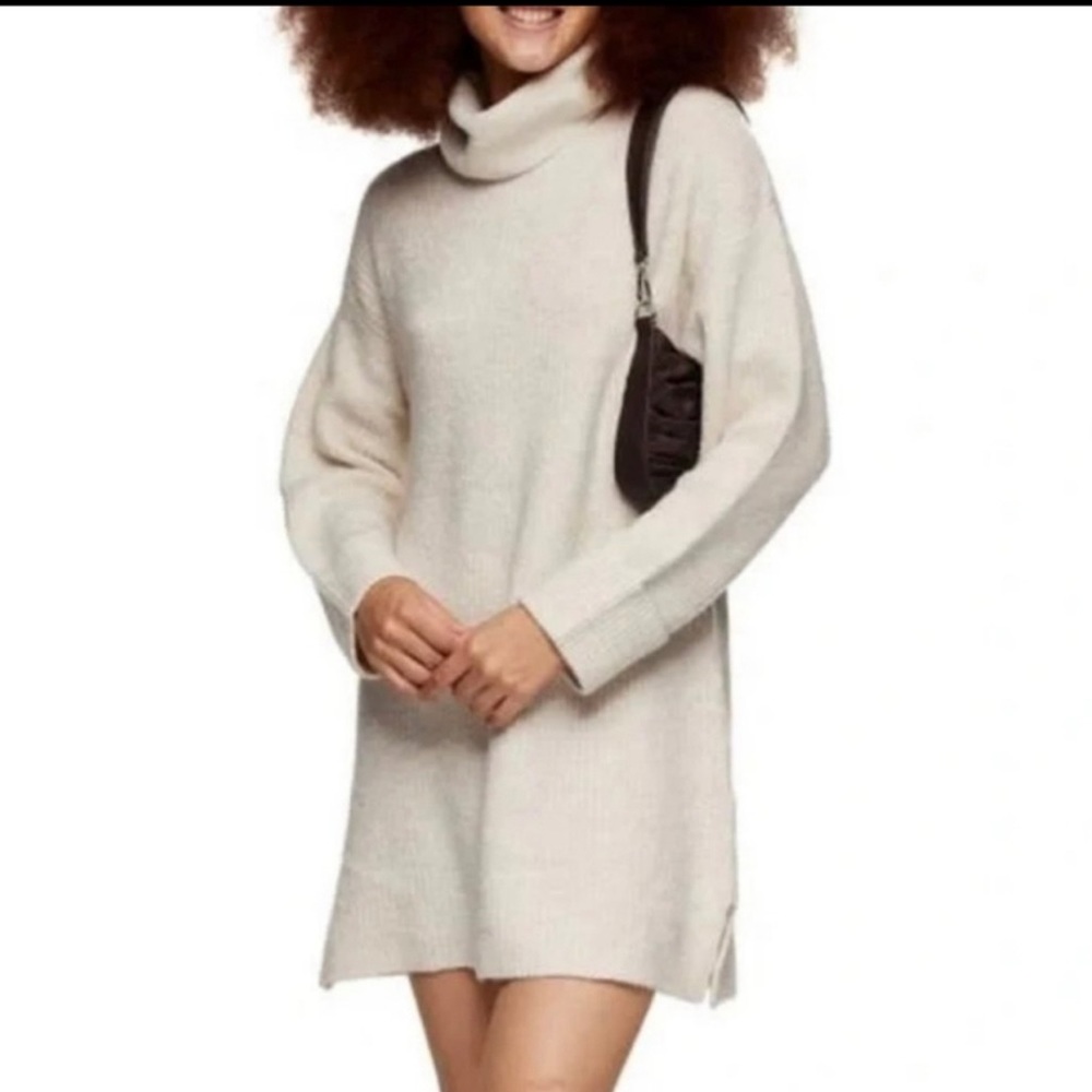 Topshop turtleneck sweater dress